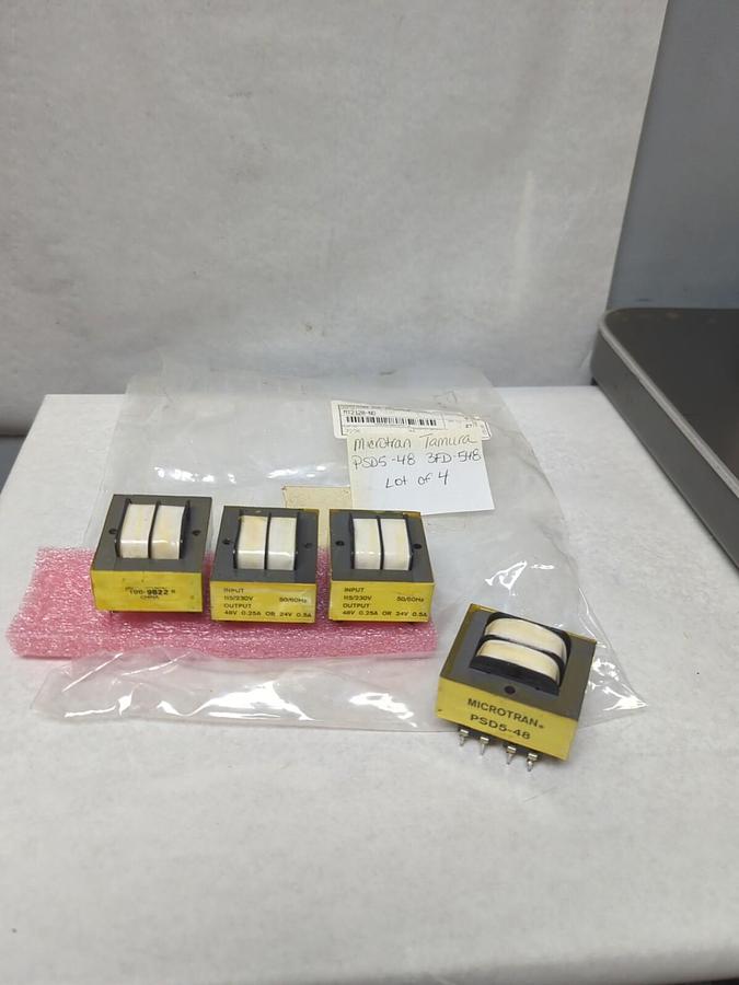 MICROTRAN TAMURA,PSD5-48/3FD-548,TRANSFORMER LOT OF 4 NOS