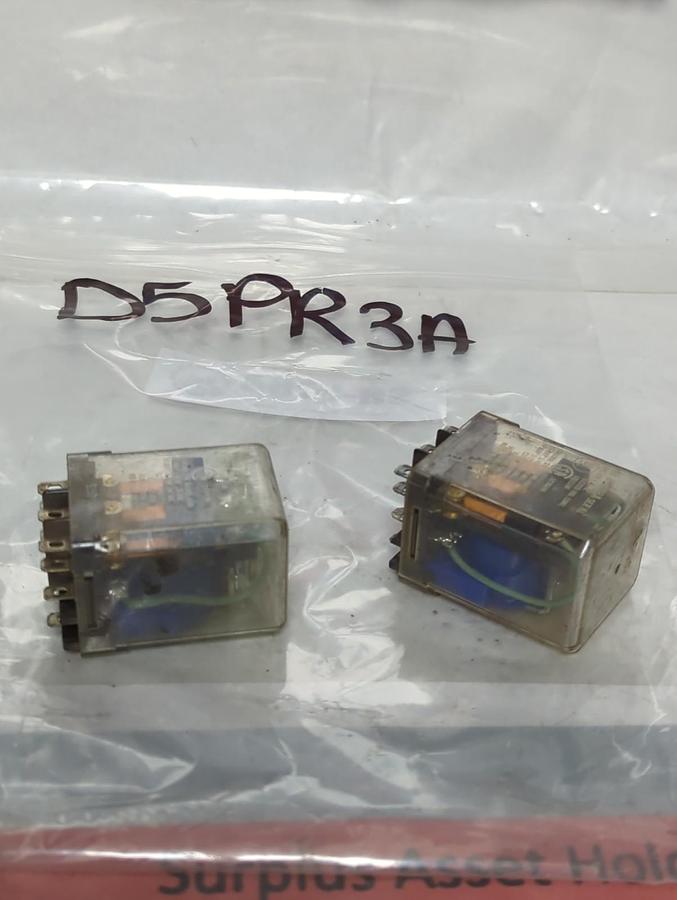 Used UNBRANDED,D5PR3A,RELAY 10 AMP LOT OF 2 PRE-OWNED