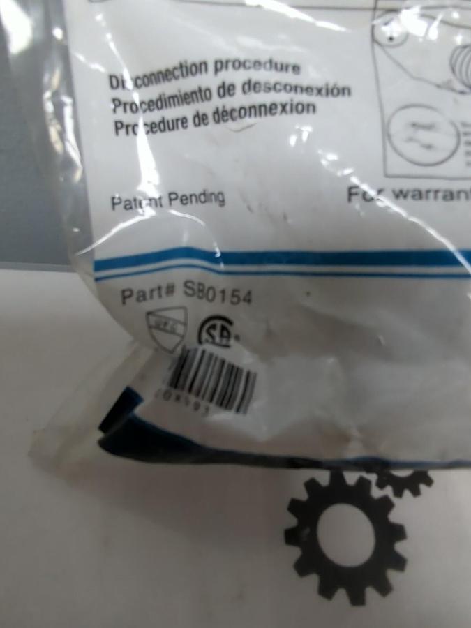 SHARKBITE,SB0154,2 INCH X 2 INCH STRAIGHT COUPLING PUSH-FIT FITTING NOS