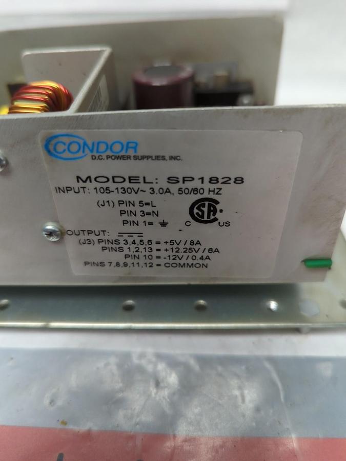 Used CONDOR,SA1828,POWER SUPPLY PRE-OWNED