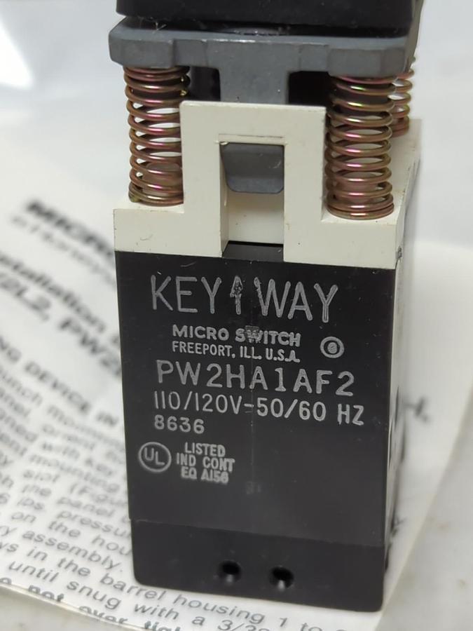 HONEYWELL,PW2HR1DF2DD,PUSHBUTTON LIGHTED UNIT NOS