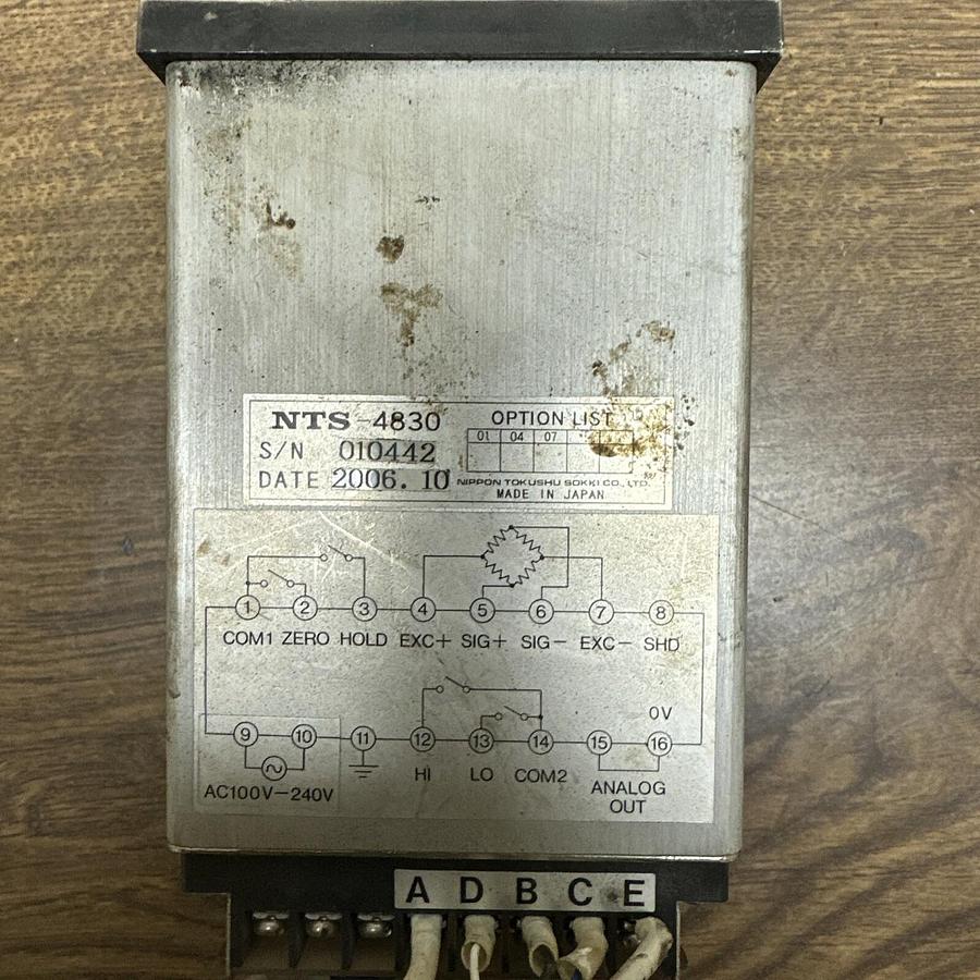 Used Nippon,NTS-4830,Digital Indicator