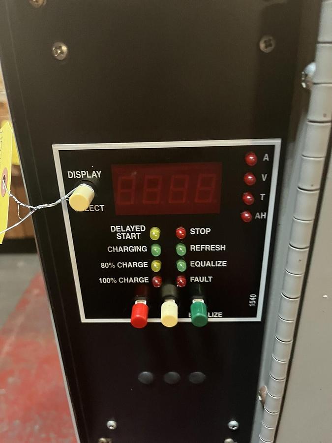 Used HERTNER,TW12-775,FORKLIFT BATTERY CHARGER NO CABLES 3PH 24VDC 12 CELL