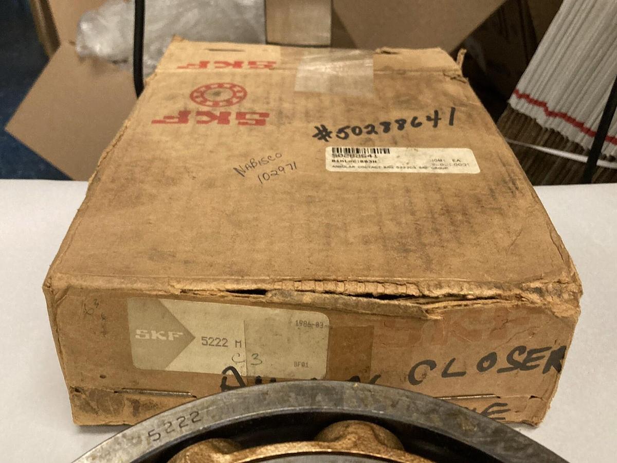 SKF,5222 M/C3,DOUBLE ROW ANGULAR CONTACT BEARING