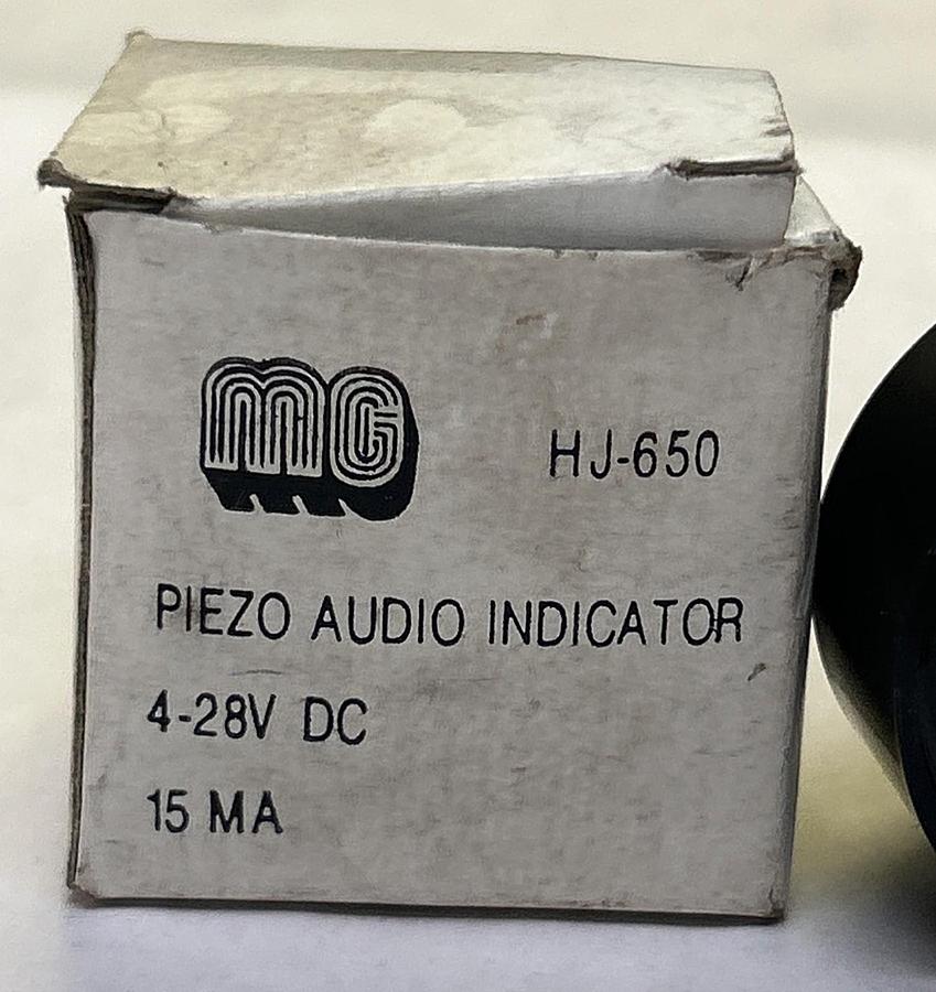 MG,HJ-650,PIEZO AUDIO INDICATOR NOS