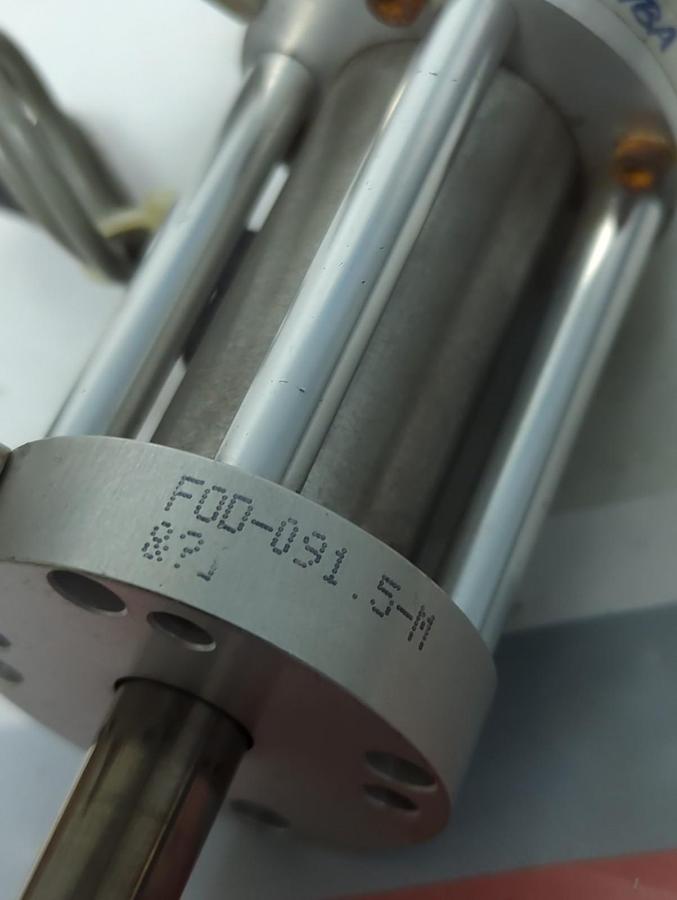 Used BIMBA,FOD-091.5M,PNEUMATIC AIR CYLINDER ASSEMBLY PRE-OWNED