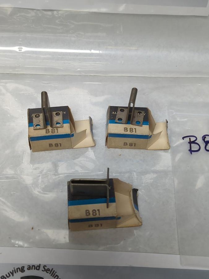 ALLEN BRADLEY,B81,OVERLOAD HEATER ELEMENT LOT OF 3 NOS