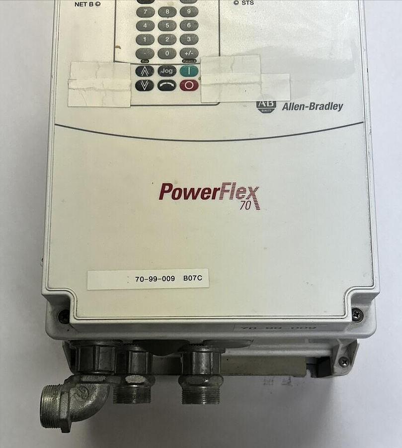 Used ALLEN BRADLEY,20AD014C3AYNANNN,VFD SER A AC DRIVE POWERFLEX 70 14A 7.5KW 10HP