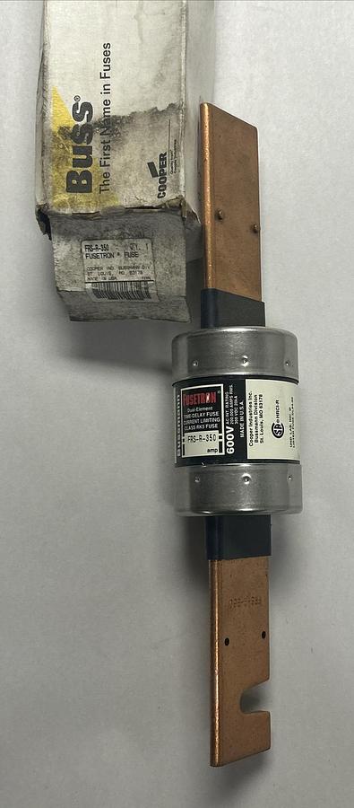 Used COOPER BUSSMANN,FRS-R-350,FUSETRON FUSE 350A 600V NEW
