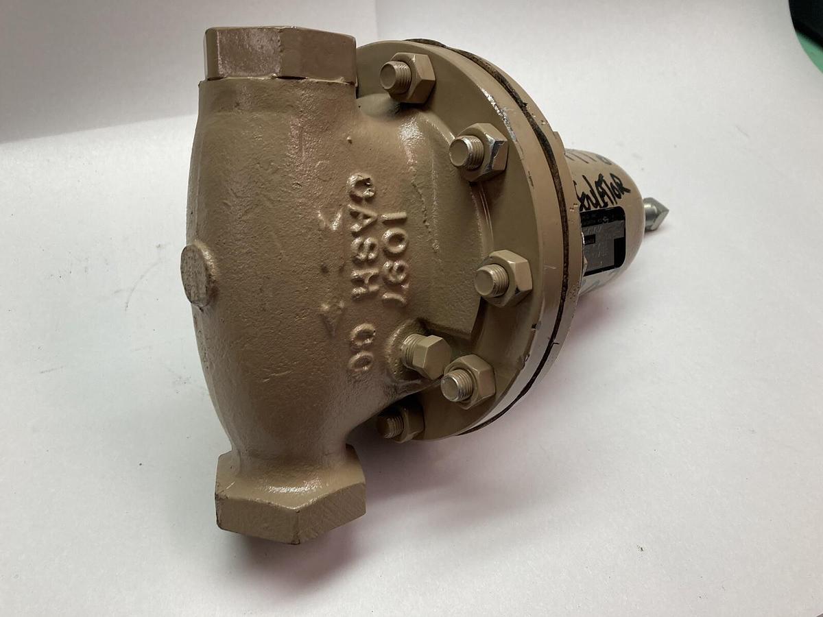 Used Cashco,CS/CS/S3/C,3/4 Inch Pressure Regulator Valve 140-3000 PSIC