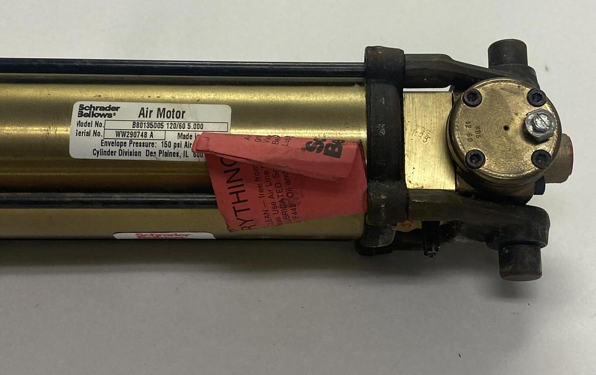 Parker,B80135005-01260x0500,Pneu Air Motor 2.50 Bore DB-AM x 5.00 Stroke