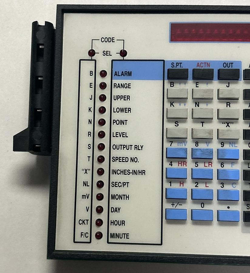 Used LEEDS & NORTHRUP,056861,KEYBOARD DISPLAY ASSEMBLY