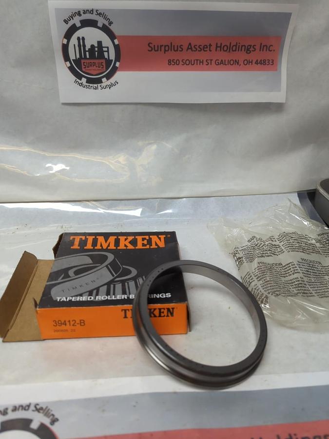 TIMKEN,39412-B,FLANGED ROLLER BEARING CUP NOS