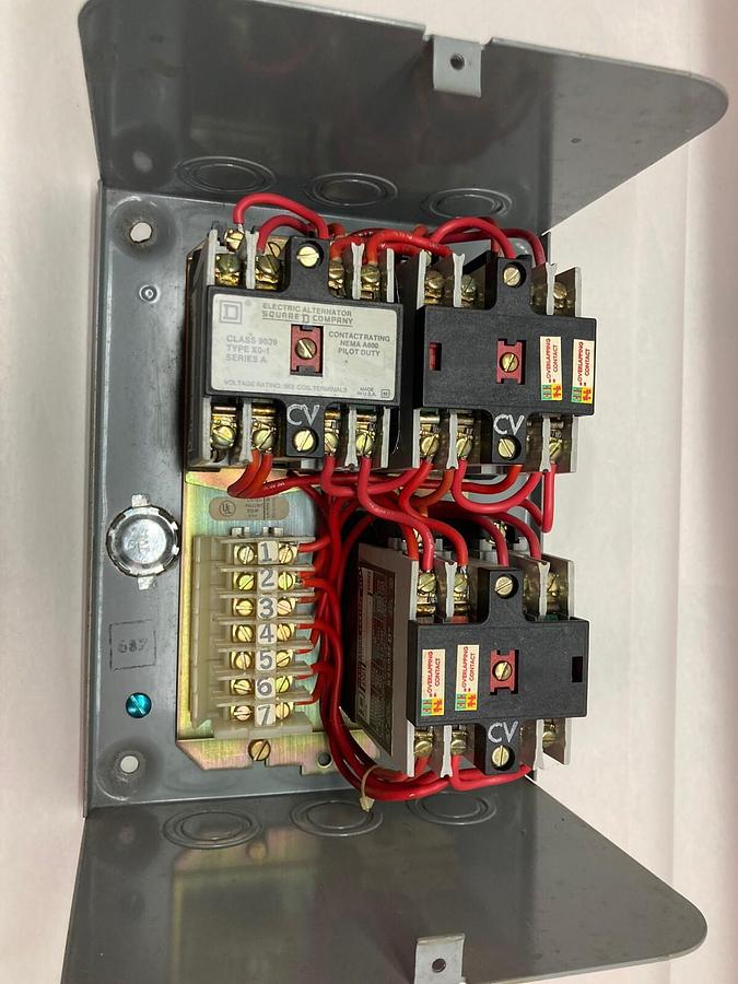 Square D,9039XG1,Ser A Lightning Contactor