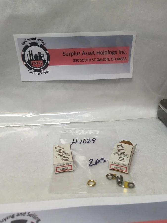 CUTLER-HAMMER,H1029,OVERLOAD HEATER ELEMENT LOT OF 2 NOS
