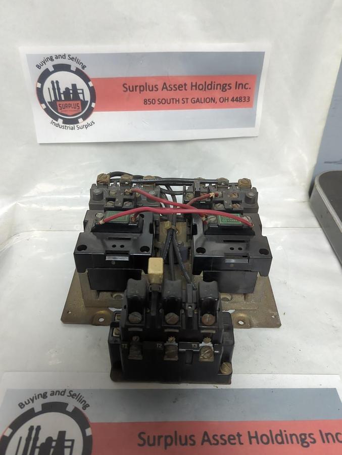 Used ALLEN BRADLEY,705X-BOA,SERIES L REVERSING STARTER SIZE 1 PRE-OWNED