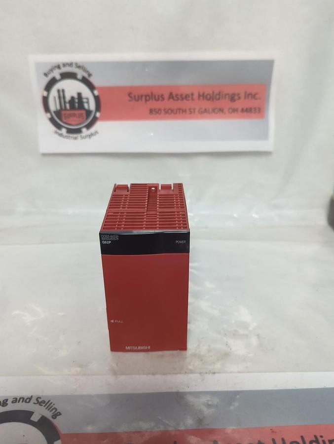 Used MITSUBISHI,Q62P,POWER SUPPLY PRE-OWNED