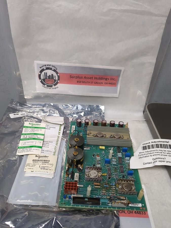 Used GE,DS3800NPSS1F,POWER SUPPLY BOARD PRE-OWNED