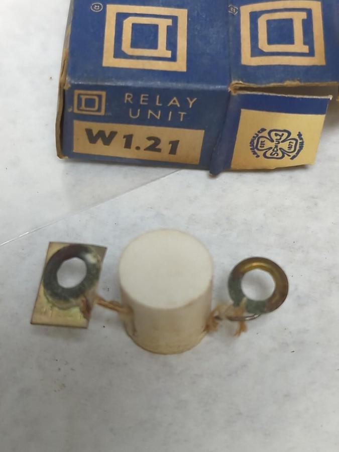 SQUARE D,W1.21,THERMAL OVERLOAD RELAY HEATER ELEMENT LOT OF 5 NOS