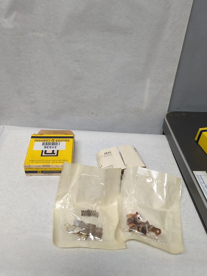 SQUARE D,77513,CLASS 9998 TYPE SA-82 CONTACT KIT 4-POLE NOS