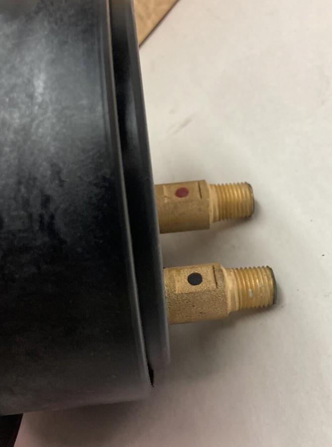 Si Span,DPX425,Liquid Filled Pressure Gauge 0-100 PSI