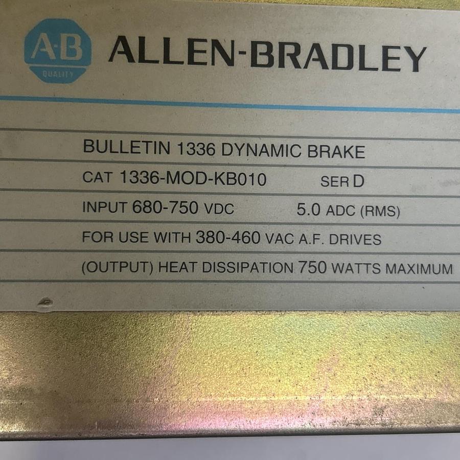 Used ALLEN BRADLEY,1336-MOD-KB010,DYNAMIC BRAKE
