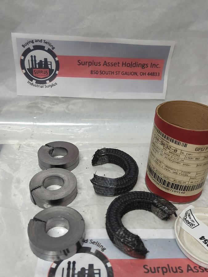 ARGO PACKING,6628,PACKING FOR EDWARDS VALVE FIGURE 3624 2-1/2-3 INCH NOS