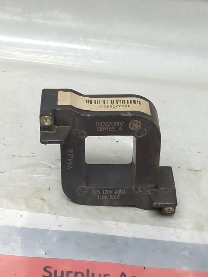 Used GE,15D22G002,SERIES A COIL 115-120V 60HZ 110V 50HZ PRE-OWNED
