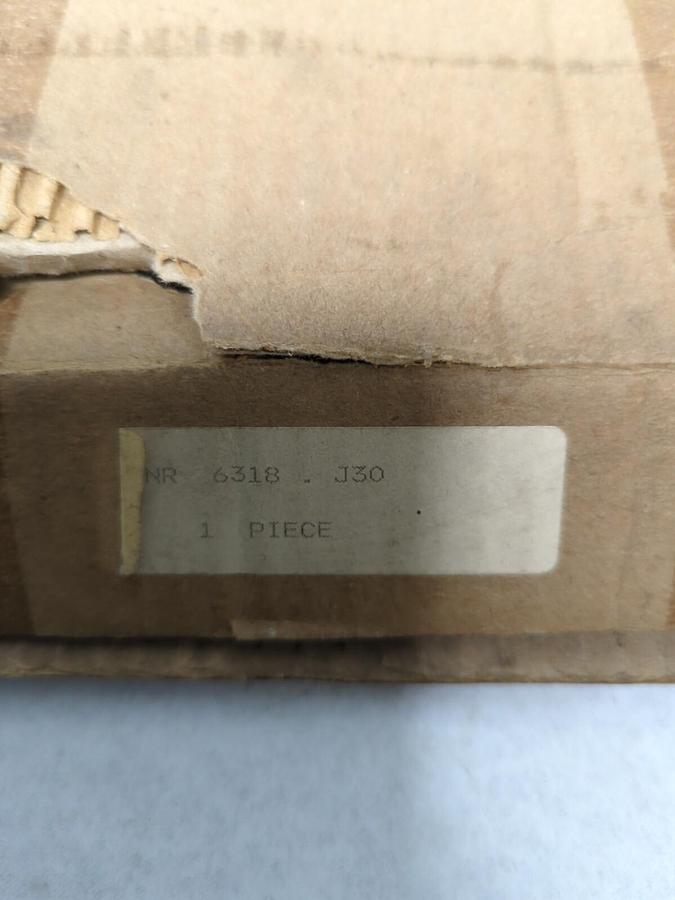 SNR,6318 J30,SINGLE ROW BALL BEARING NOS