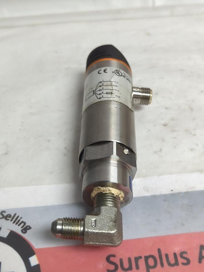 Used IFM,PN4223,ELECTRONIC PRESSURE MONITOR 1/4 INCH NPT PRE-OWNED