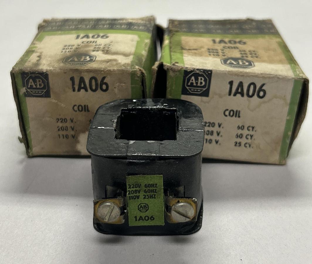 ALLEN BRADLEY,1A06,COIL LOT OF 2 NOS