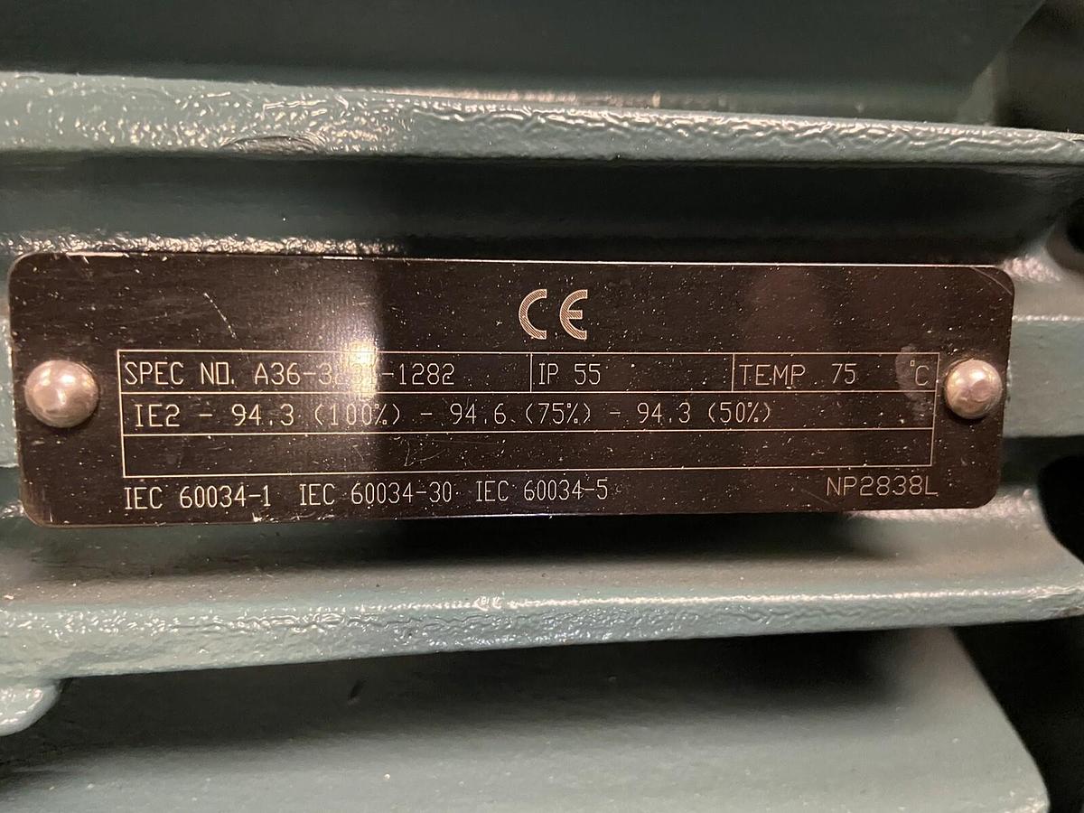 Baldor,A36-3231-1282,75Hp Epact AC Motor 1480RPM 415V 365TY