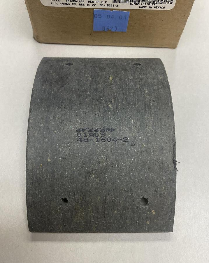 CUTLER HAMMER,48-1605,MOLDED LINING / BRAKE SHOES NOS