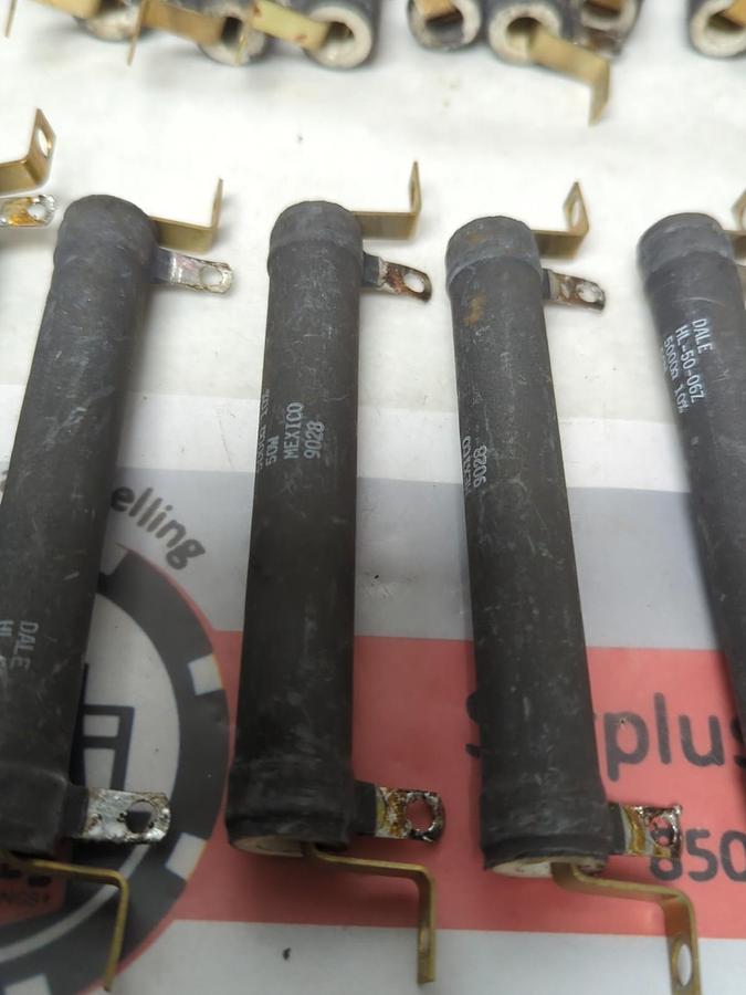 Used DALE,HL-50-06Z,RESISTOR 5000Ω 10% 50W LOT OF 24 PRE-OWNED