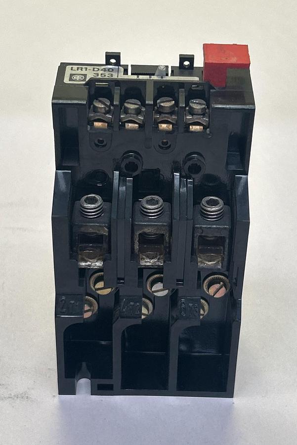 Used TELEMECANIQUE,LR1-D40,THERMAL OVERLOAD RELAY