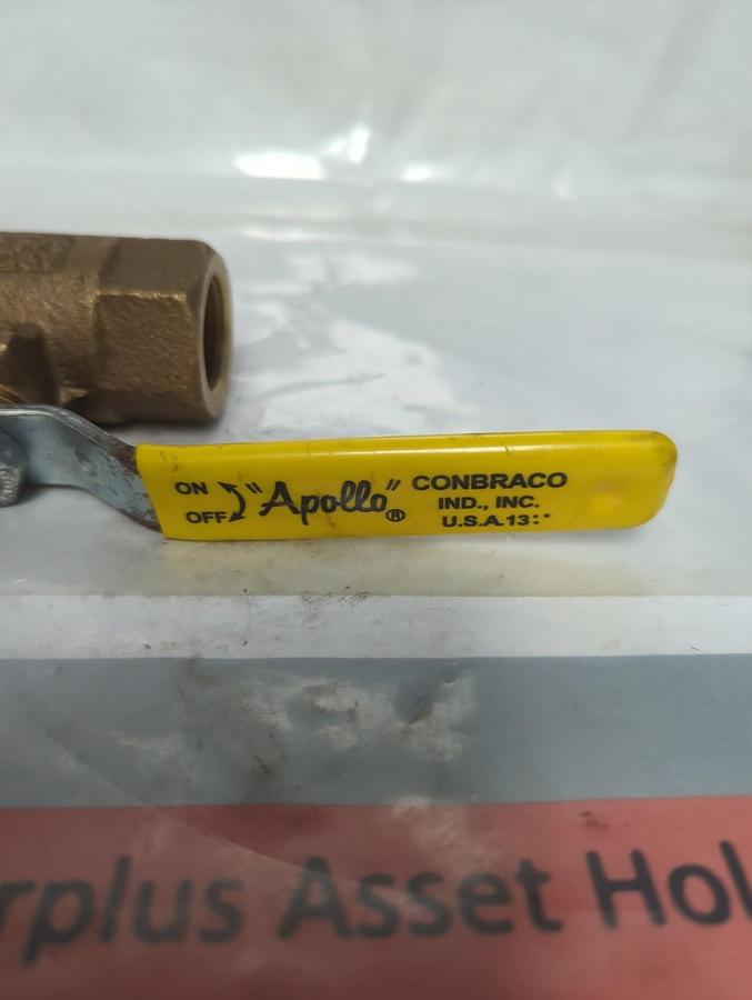 Used APOLLO,600CUP,BALL VALVE 3/4 INCH PRE-OWNED