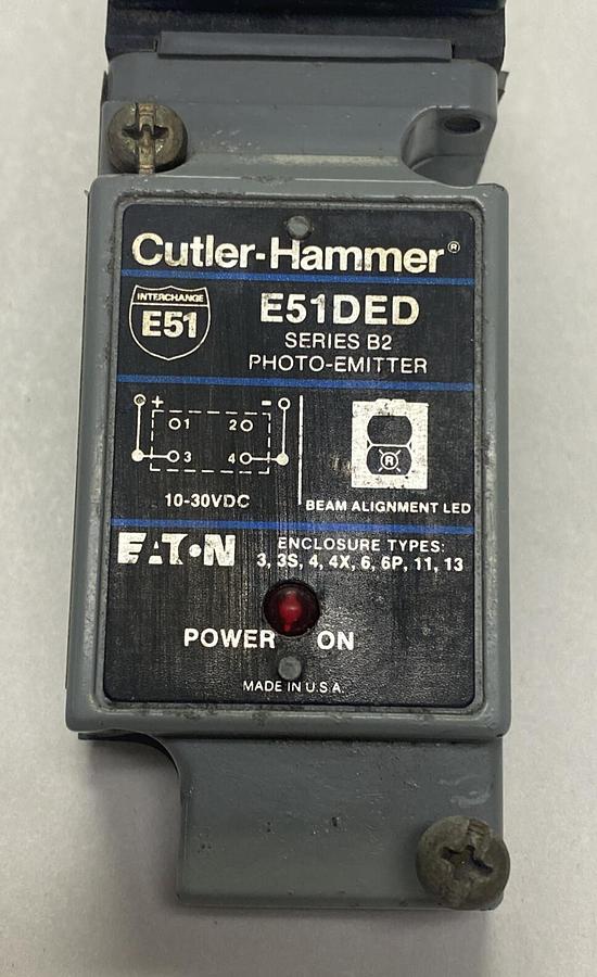 Used CUTLER-HAMMER,E51DED,PHOTO-EMITTER