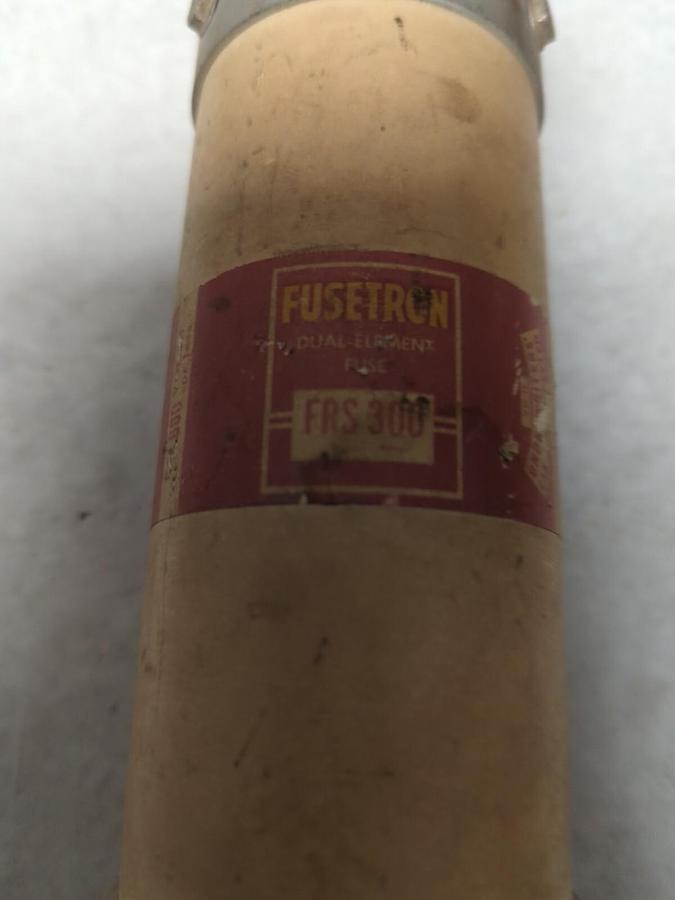 Used COOPER BUSSMANN,FRS-300,FUSETRON 300 AMP FUSE PRE-OWNED
