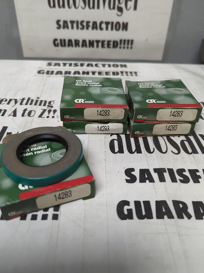 CHICAGO RAWHIDE,14283,OIL SEALS LOT OF 5 NOS