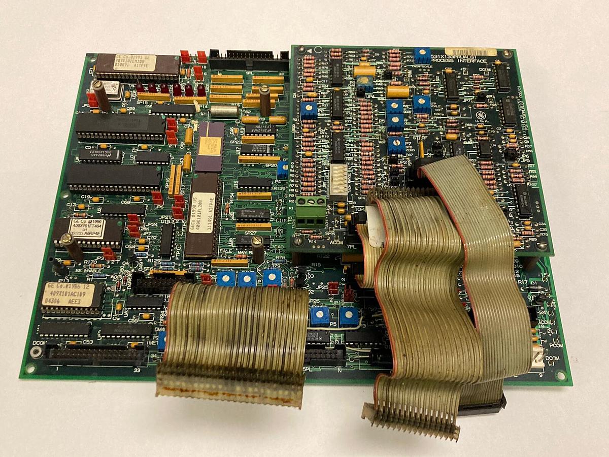 Used General Electric,F31X300CCHALG2,Control Card W/ 531X133PRUALG1 Process Interface
