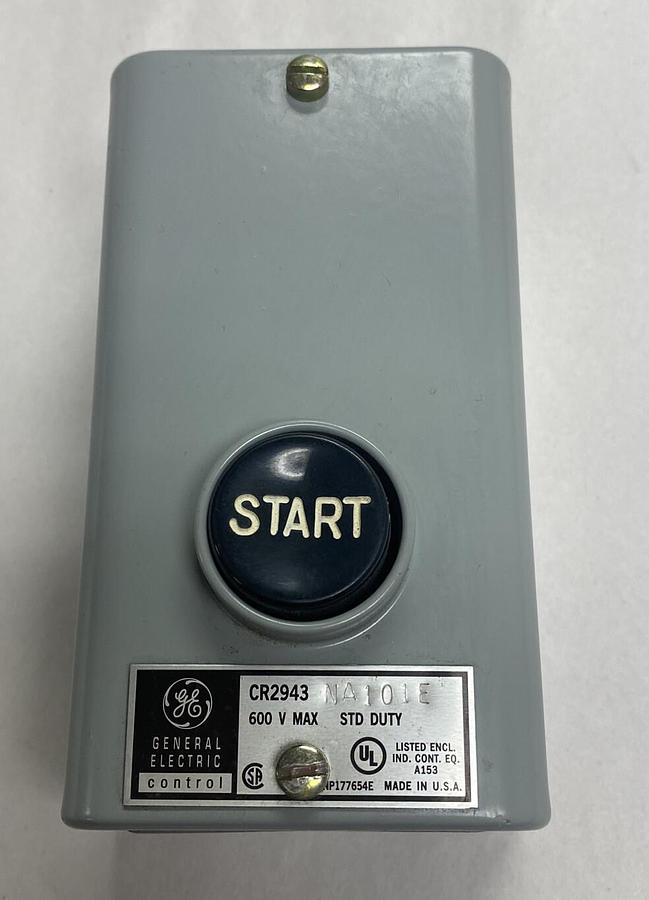 GE,CR2943NA101E,START PUSH BUTTON STATION NOS