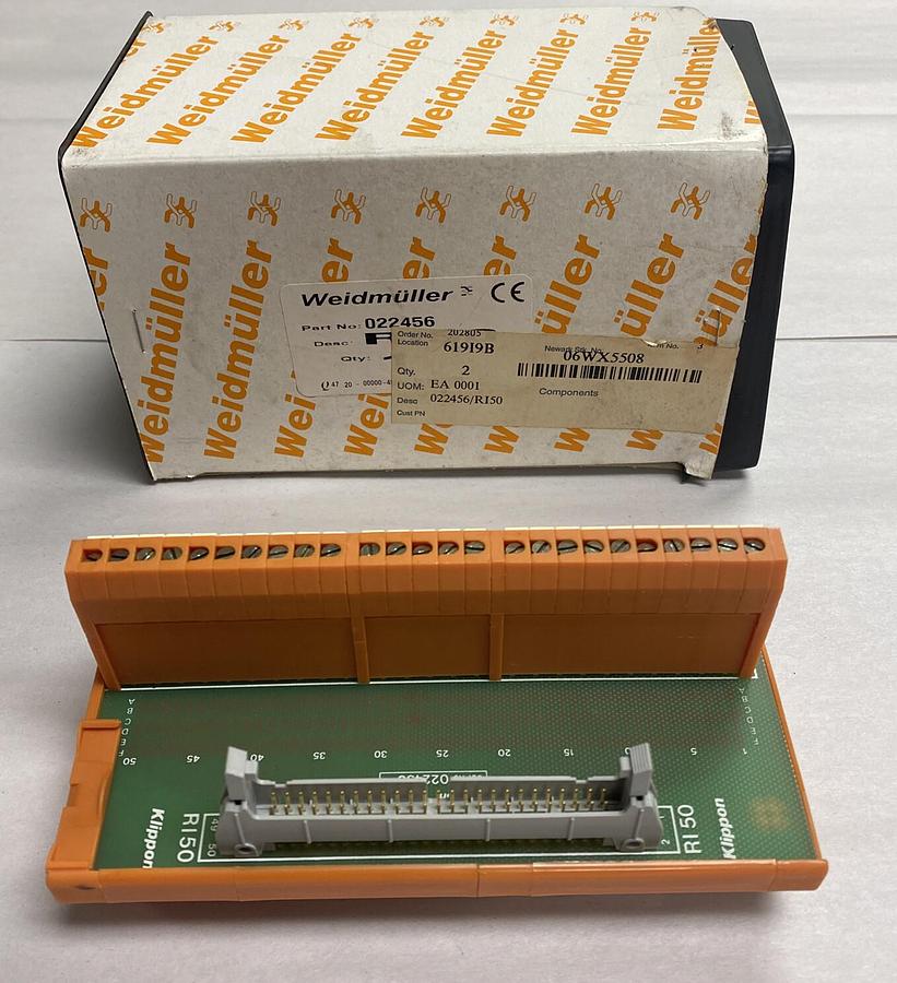 Weidmuller,022456,Terminal Board New