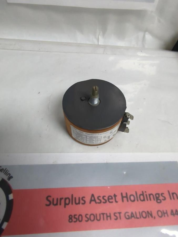 Used SUPERIOR ELECTRIC,TYPE 10C,POWERSTAT VARIABLE TRANSFORMER 120V 50/60HZ