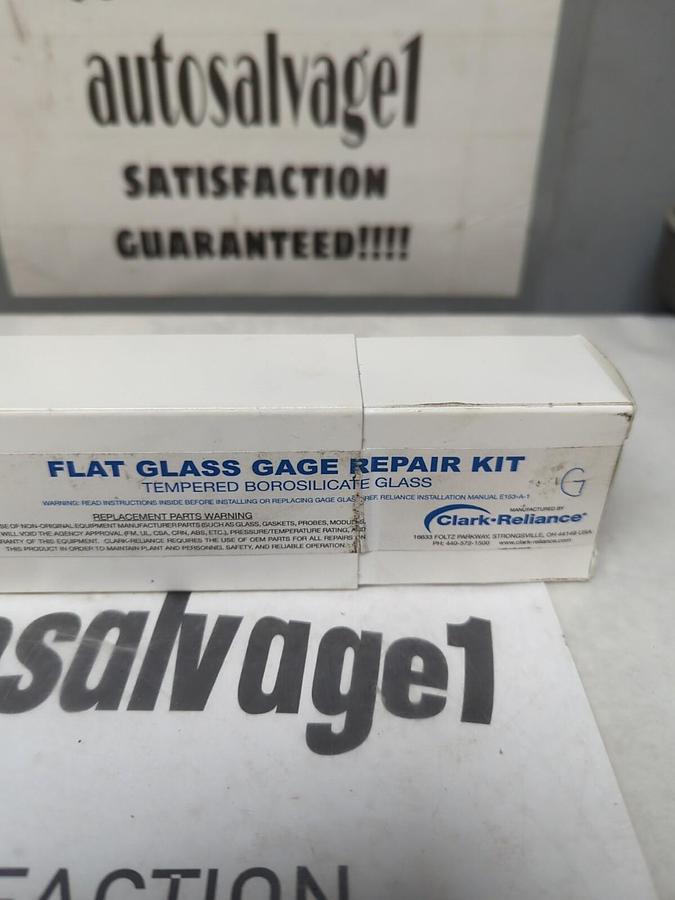 RELIANCE,RK-5B SET,SIZE 6 FLAT GLASS GAGE REPAIR KIT SEALED BOX