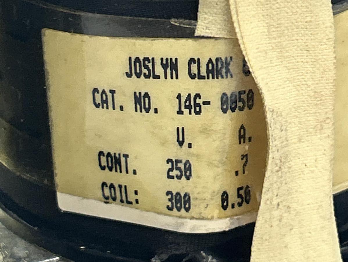 JOSLYN CLARK,146-0050,RELAY NOS