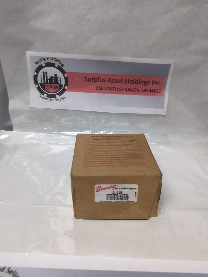 BROWNING,Q1 2-3/8,SPLIT TAPER BUSHING 2-3/8 INCH NOS