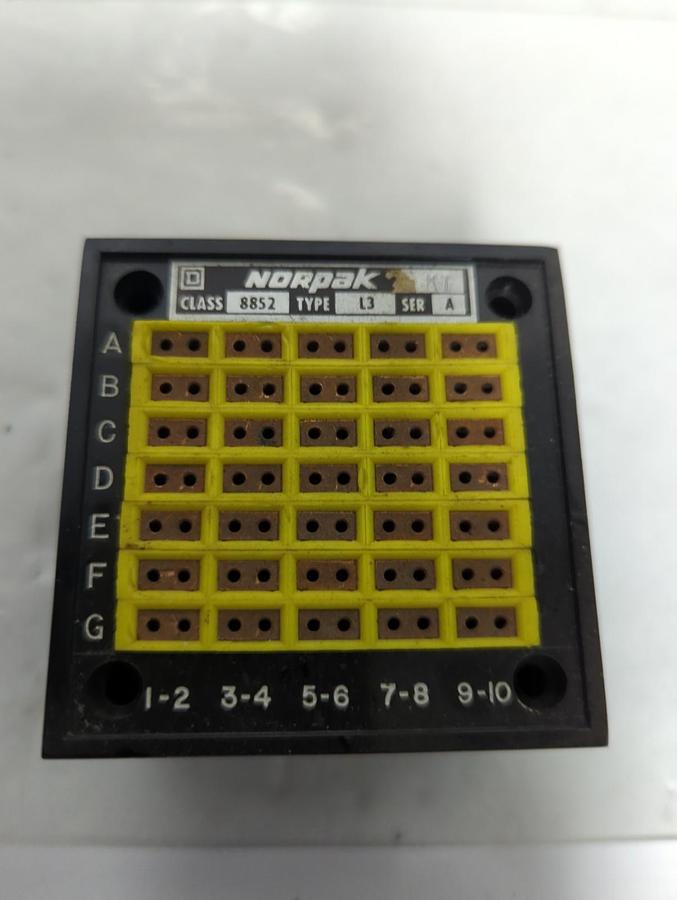 Used SQUARE D,8852-L3,NORPAK SERIES A DIODE PACK PRE-OWNED