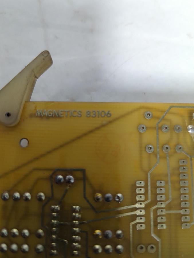 Used MAGNETICS,83106,CIRCUIT BOARD PRE-OWNED