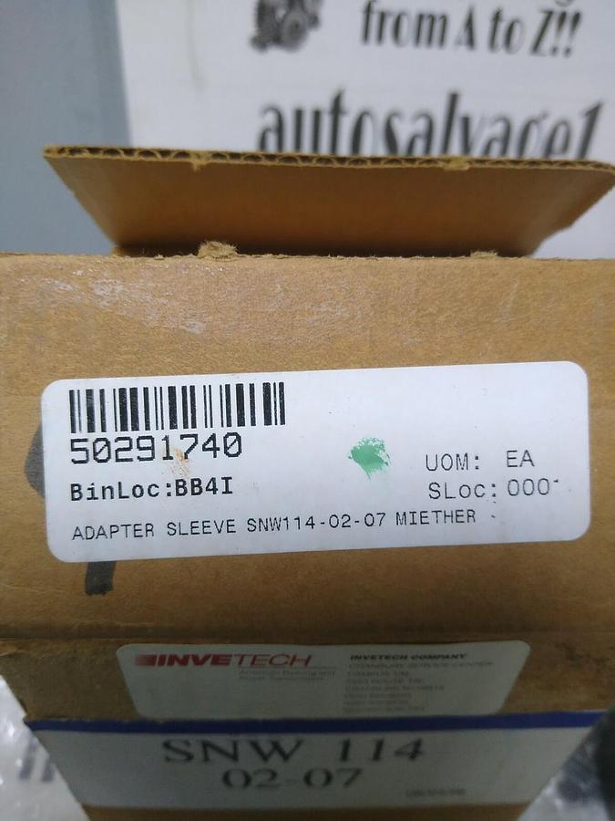 MIETHER,SNW 114-02-07,ADAPTER SLEEVE NOS