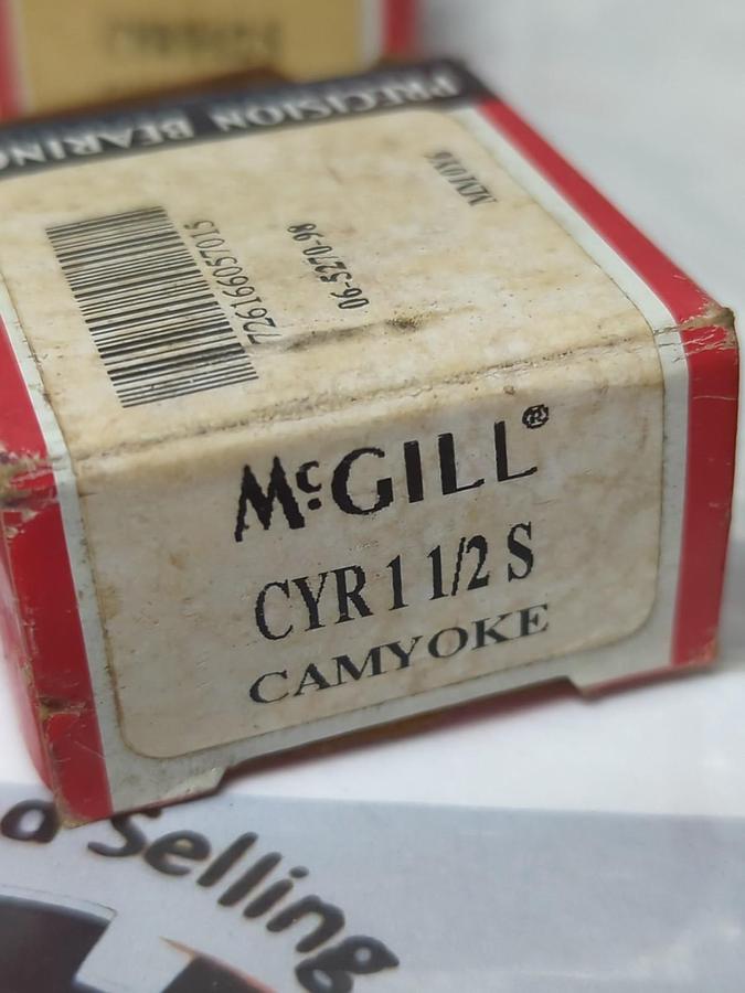 MCGILL,CYR 1-1/2S,CAM YOKE ROLLER LOT OF 3 NOS